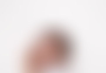 newborn baby boy expressions portrait with moms hand