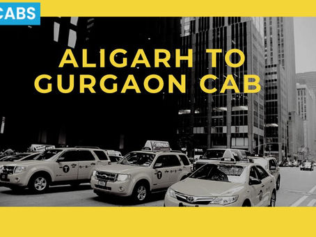 Aligarh to Gurgaon Cab with ATC Cabs