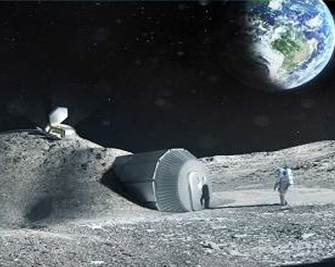 Solo lunar poderia fornecer oxigênio e combustível para missões