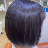 ハイライト+グレージュ