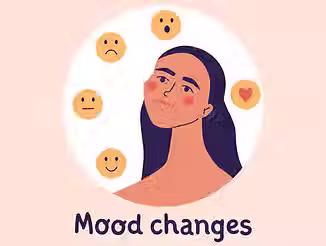 mood-changes-different-states-emotions-mood-swings-woman-with-various-feelings-vector-flat