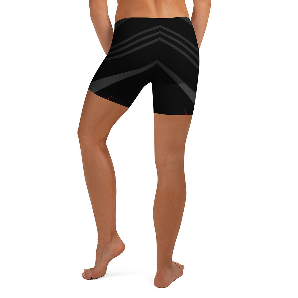 Thumbnail: womens sports shorts from behind