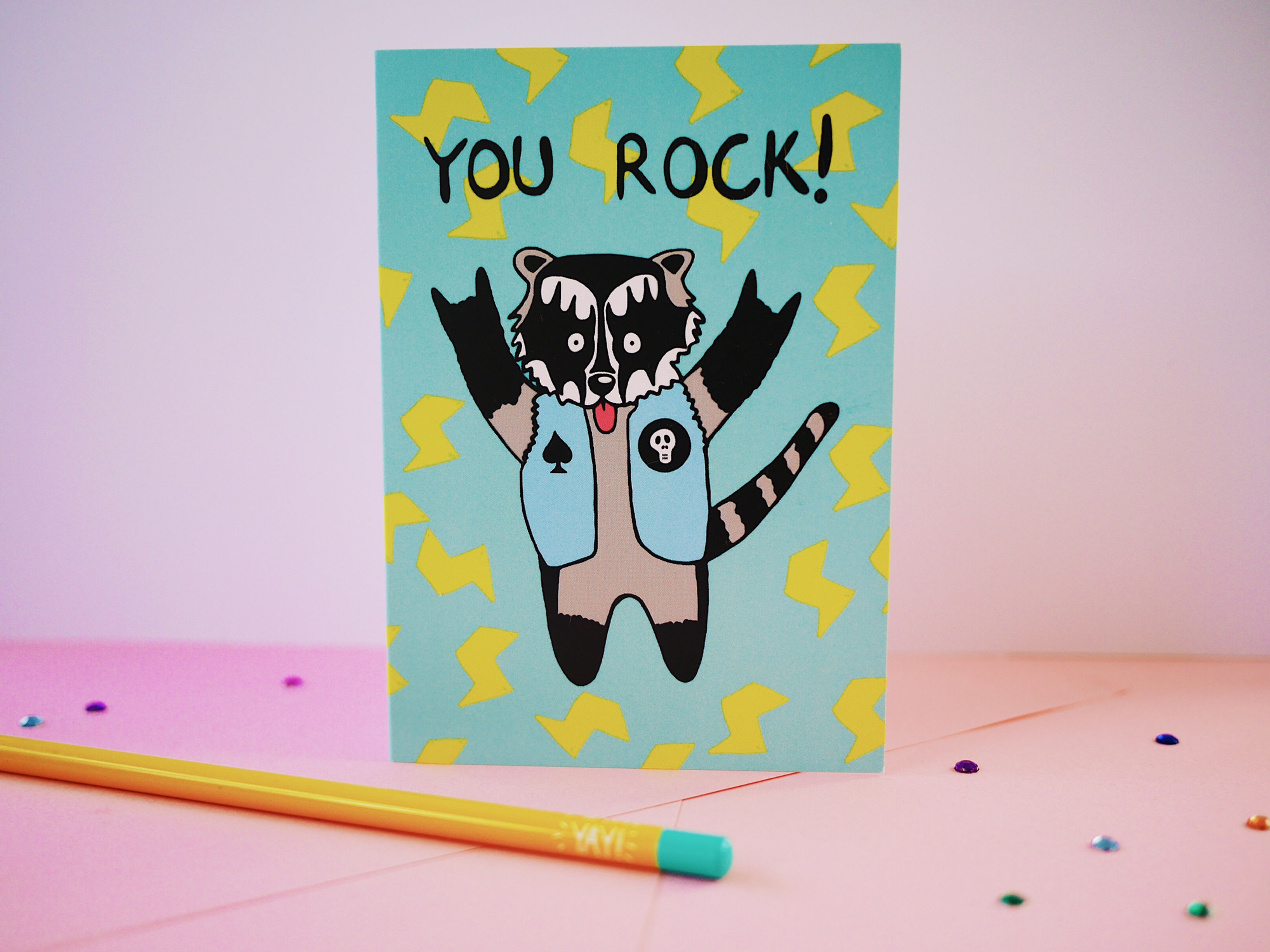 You Rock card