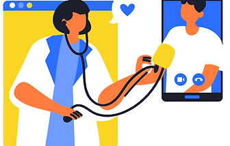Telehealth consultation image