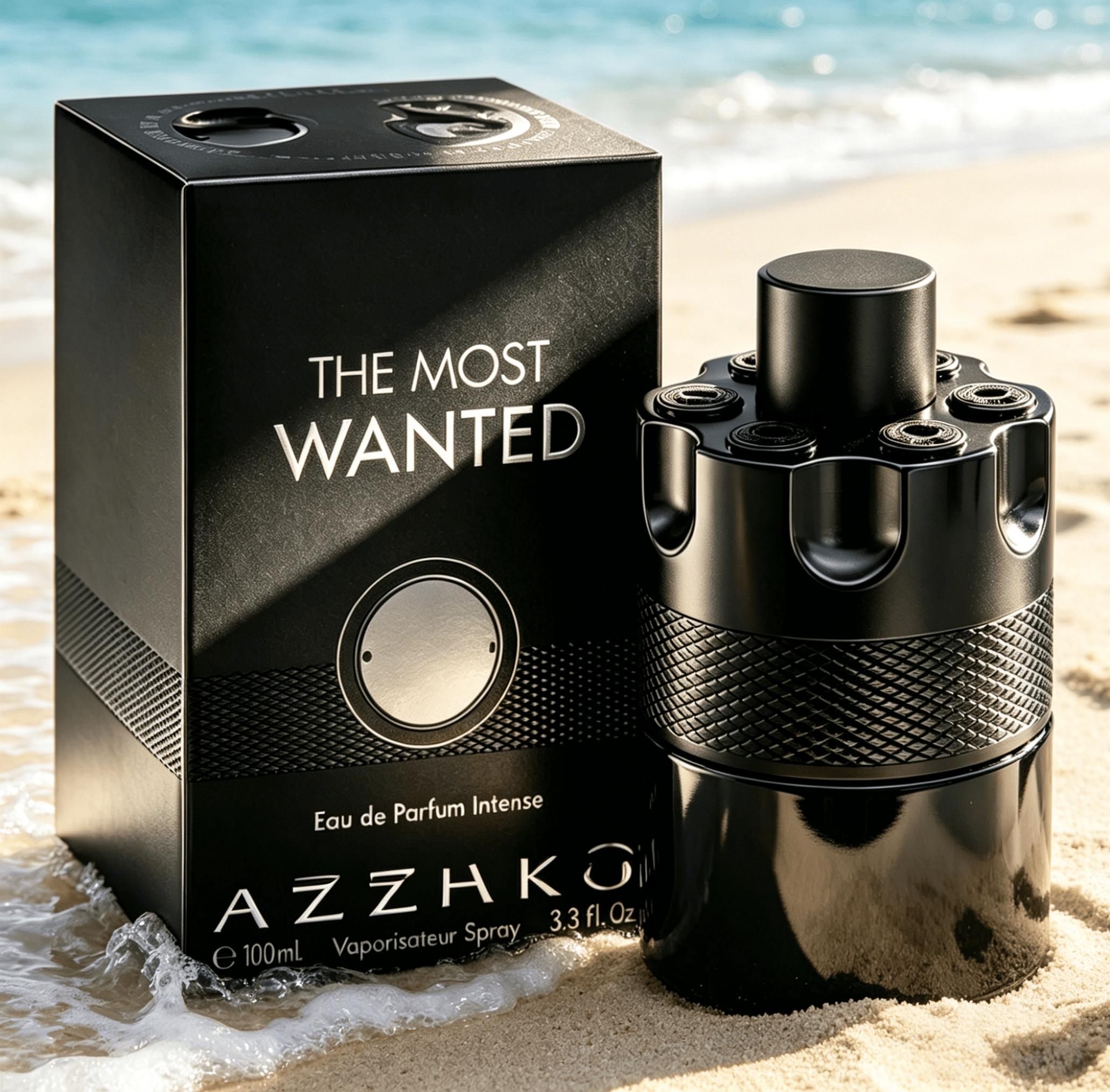 Azzora The Most Wanted men Eau De Parfum Intense Spray 3.3 oz Spicy woody notes
