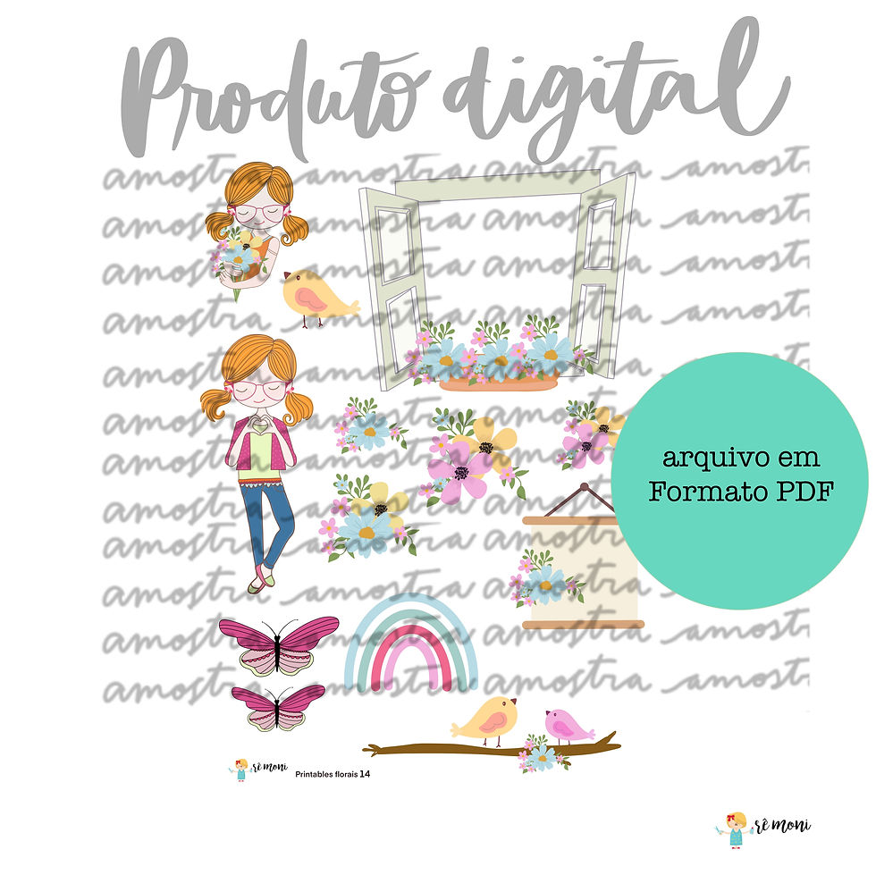 Printables Florais 14