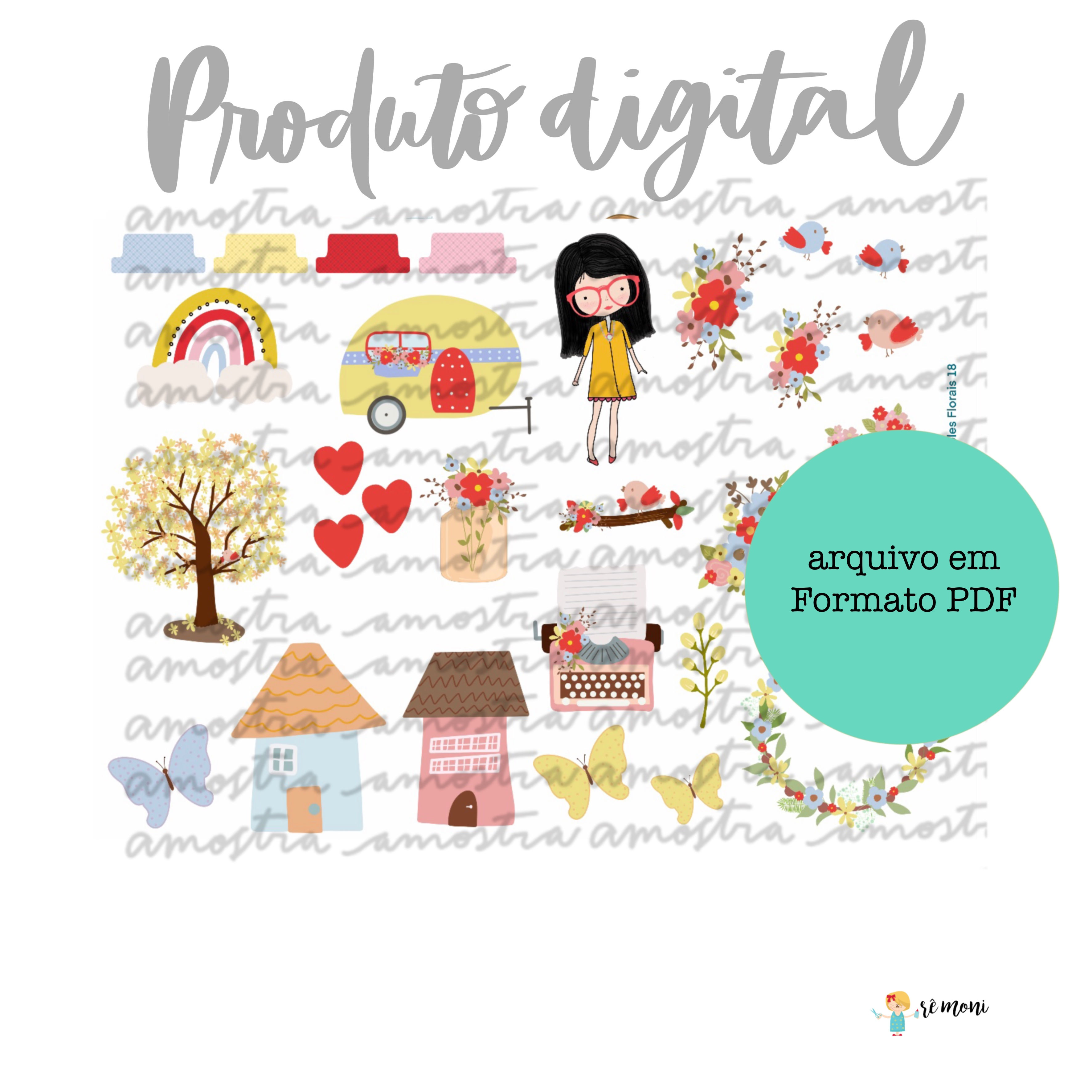 Printables Florais 18