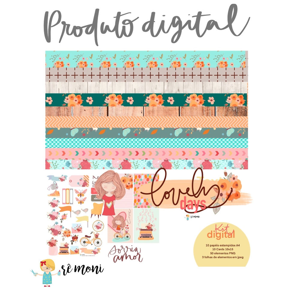 Kit digital Lovely Days