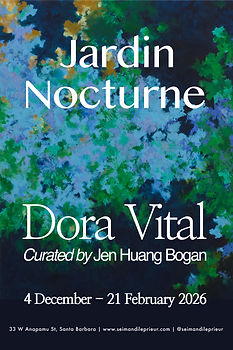 Jardin Nocturne exhibition at SEIMANDI & LEPRIEUR Gallery