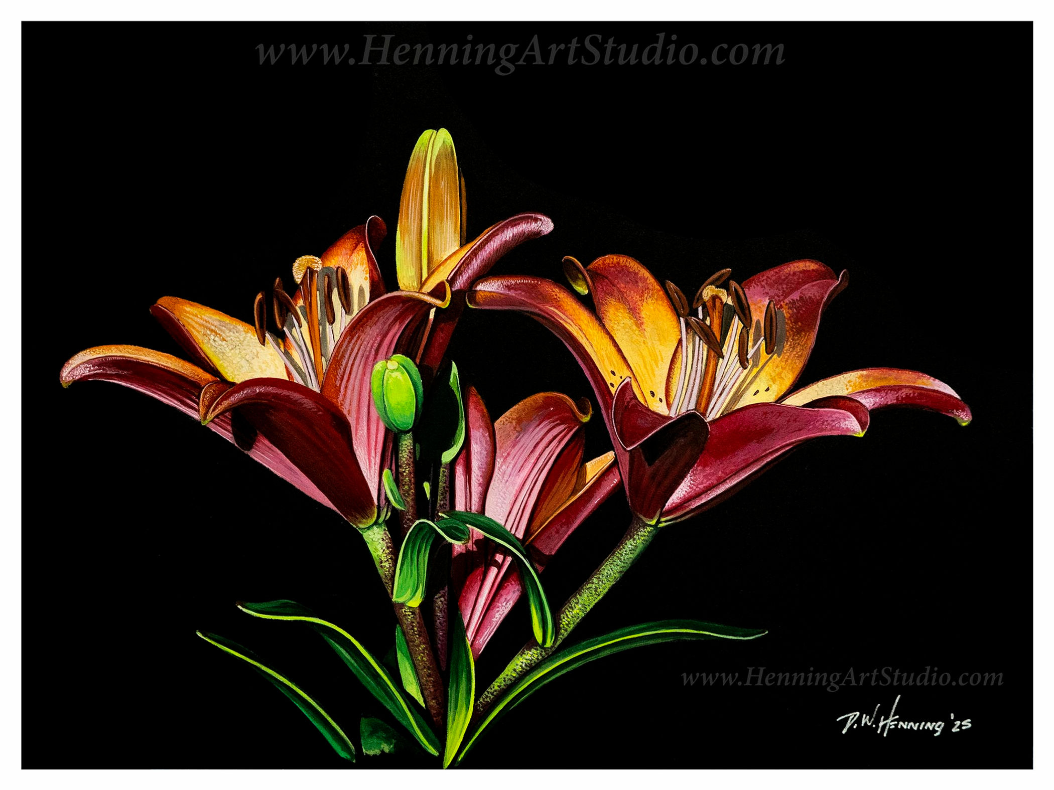 Fine Art Watercolor prints 9x12