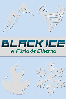 Capa do livro Black Ice - A Fúria de Etherna