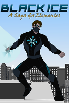 Capa do livro Black Ice - A Saga dos Elementos