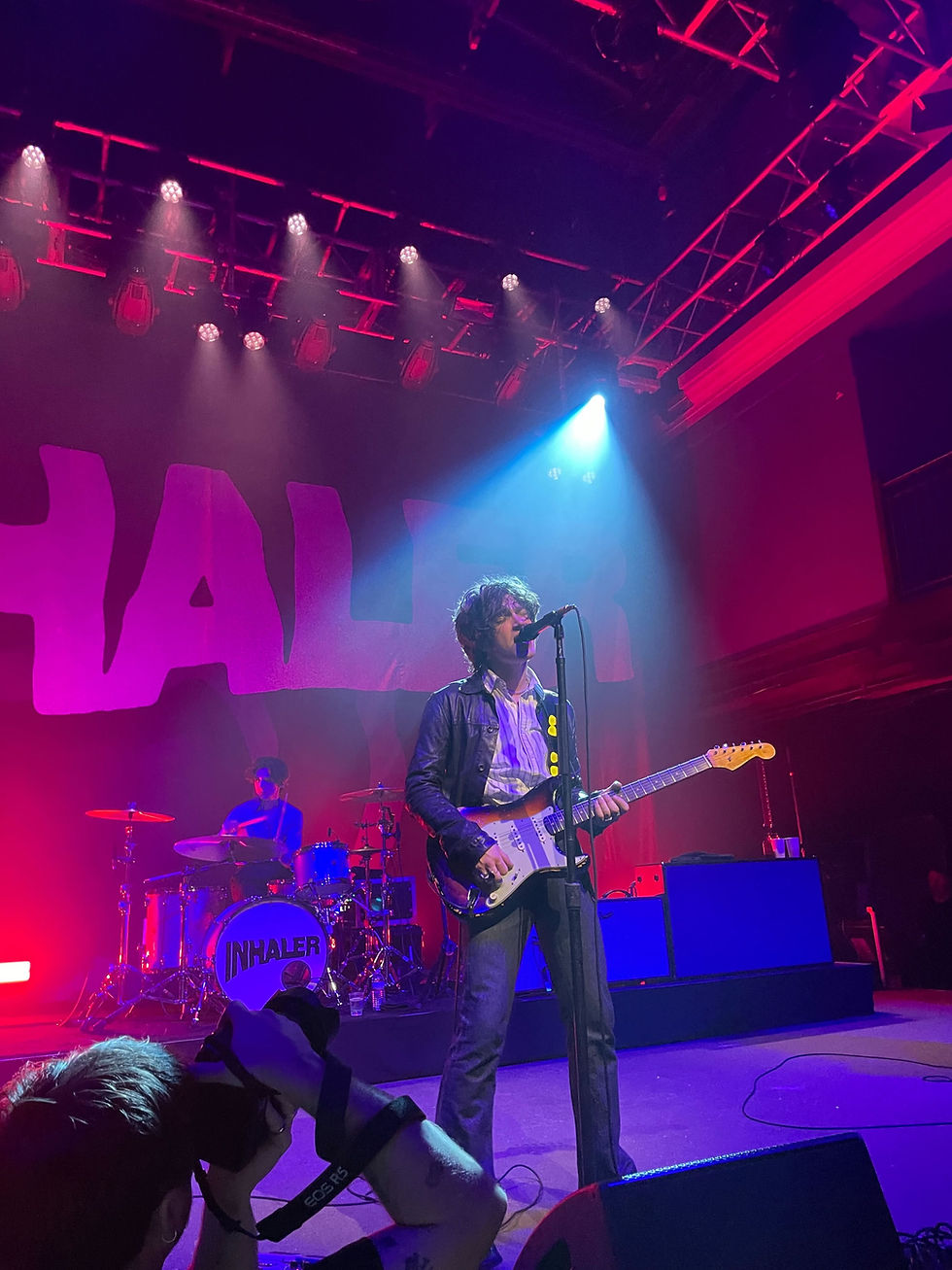 Inhaler on their 2023 North American tour