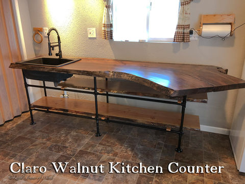 Live Edge Furniture Kitchen Counter
