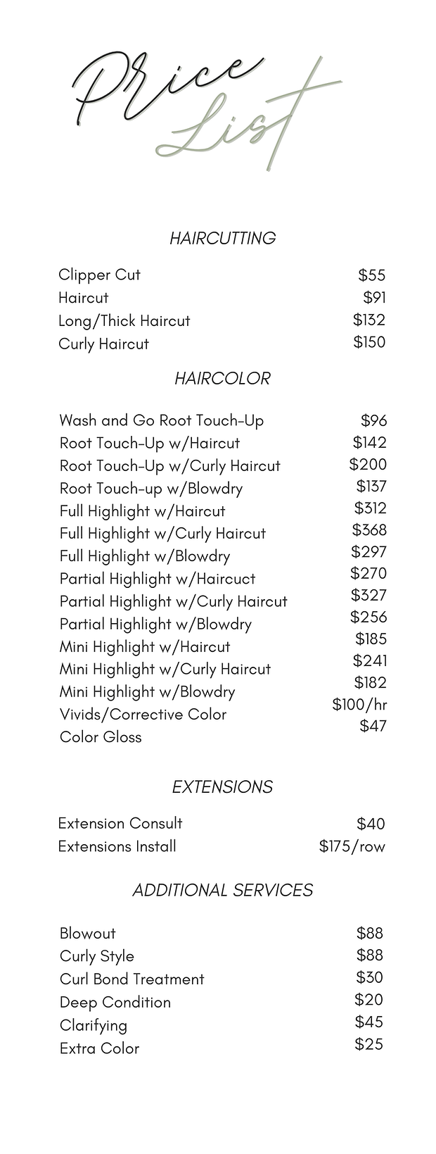 Black and White Modern Simple Trendy Beauty Salon Nails Price List Instagram Post.png