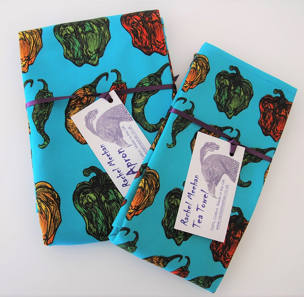 Thumbnail: Chilli Pepper Tea Towel