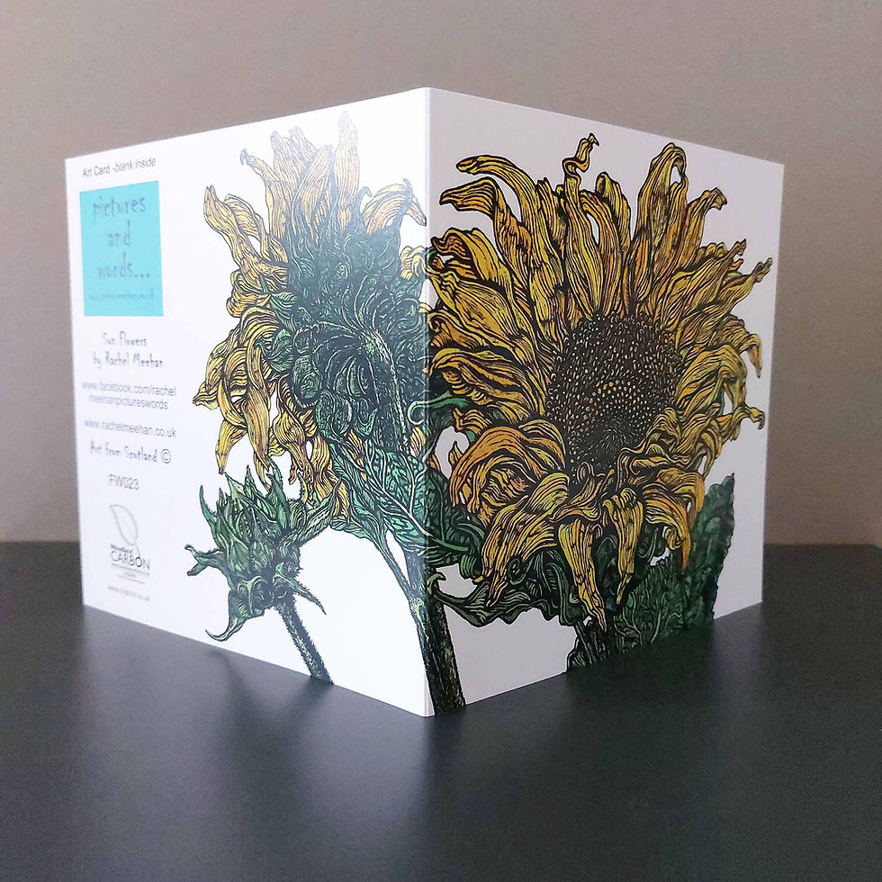Sunflower Greeting card