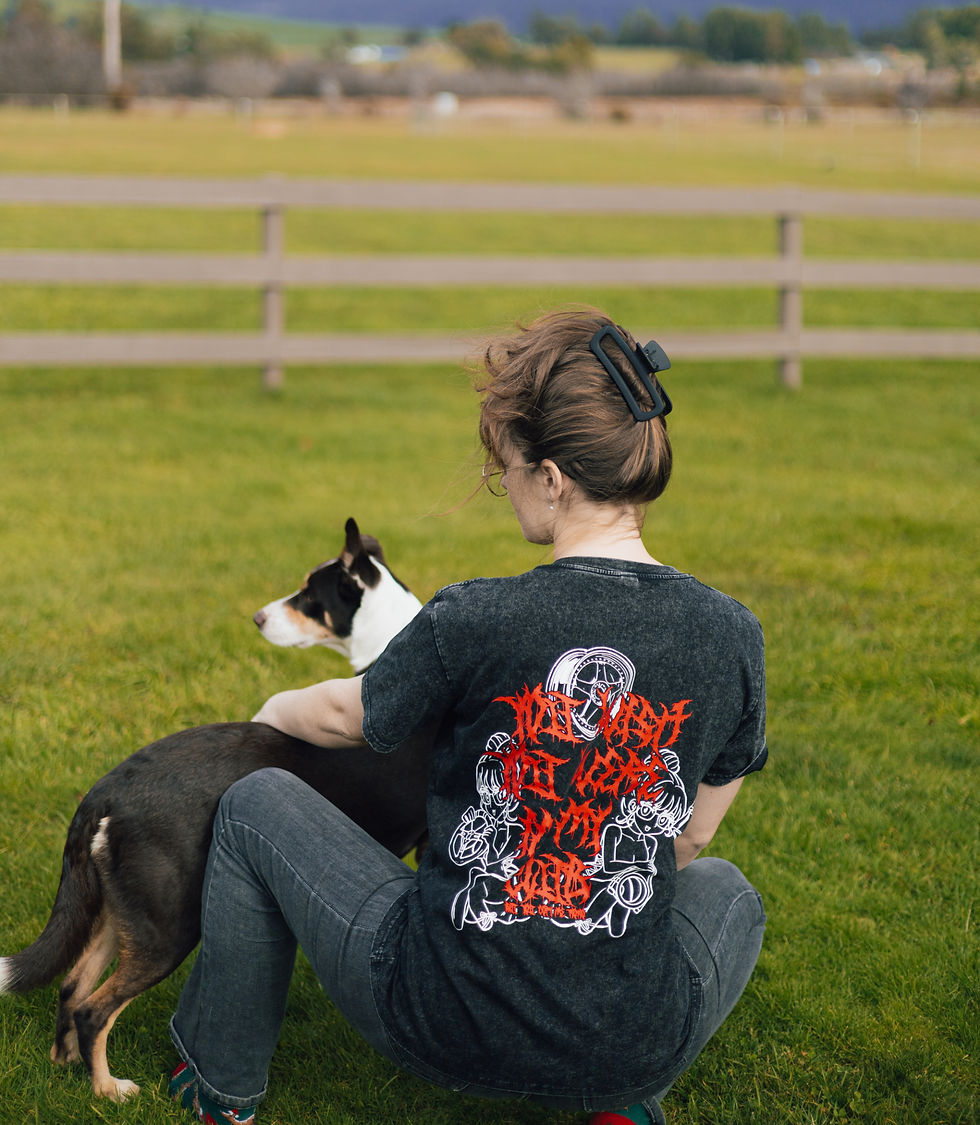 Thumbnail: GOTHIC ACID WASH |Red|White|Black shirts