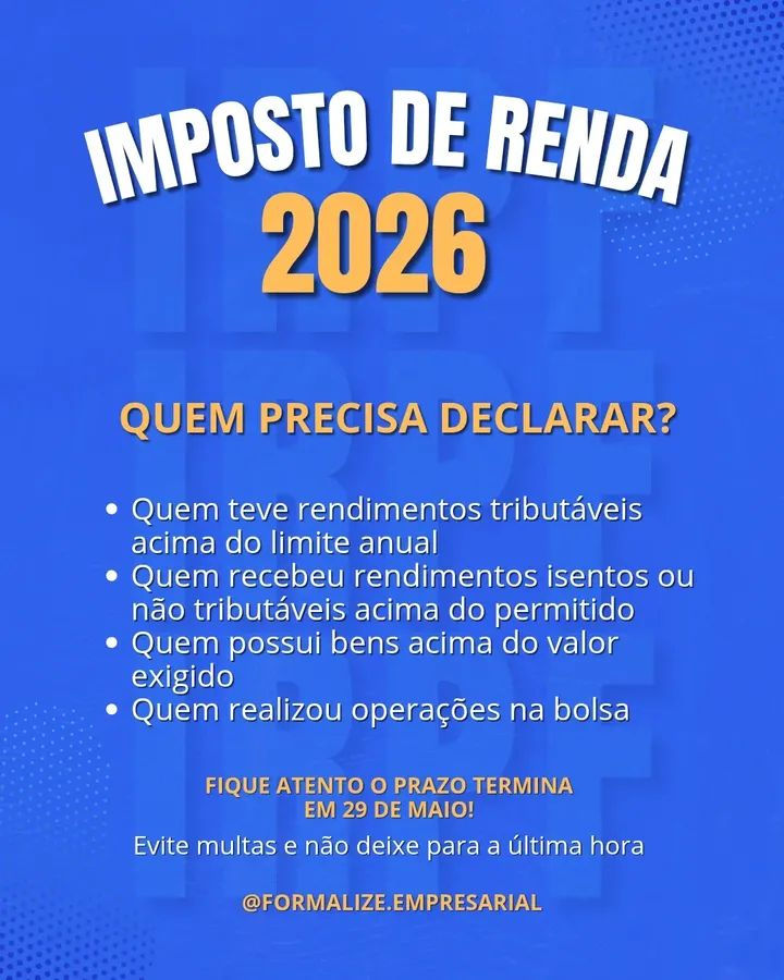 Imposto de Renda 2026