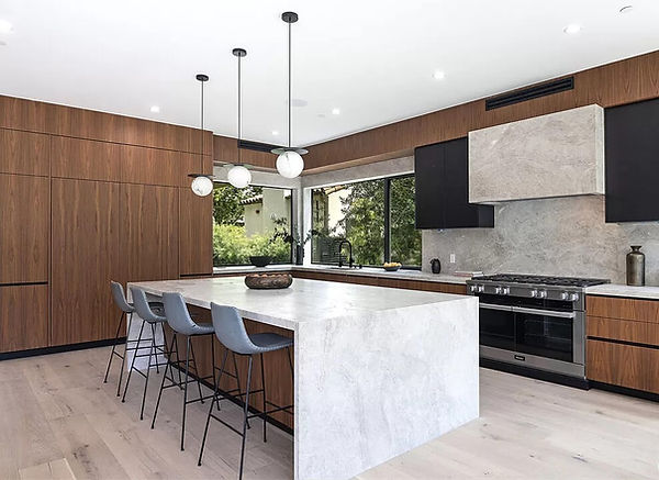 kitchen island taj mahal in matte