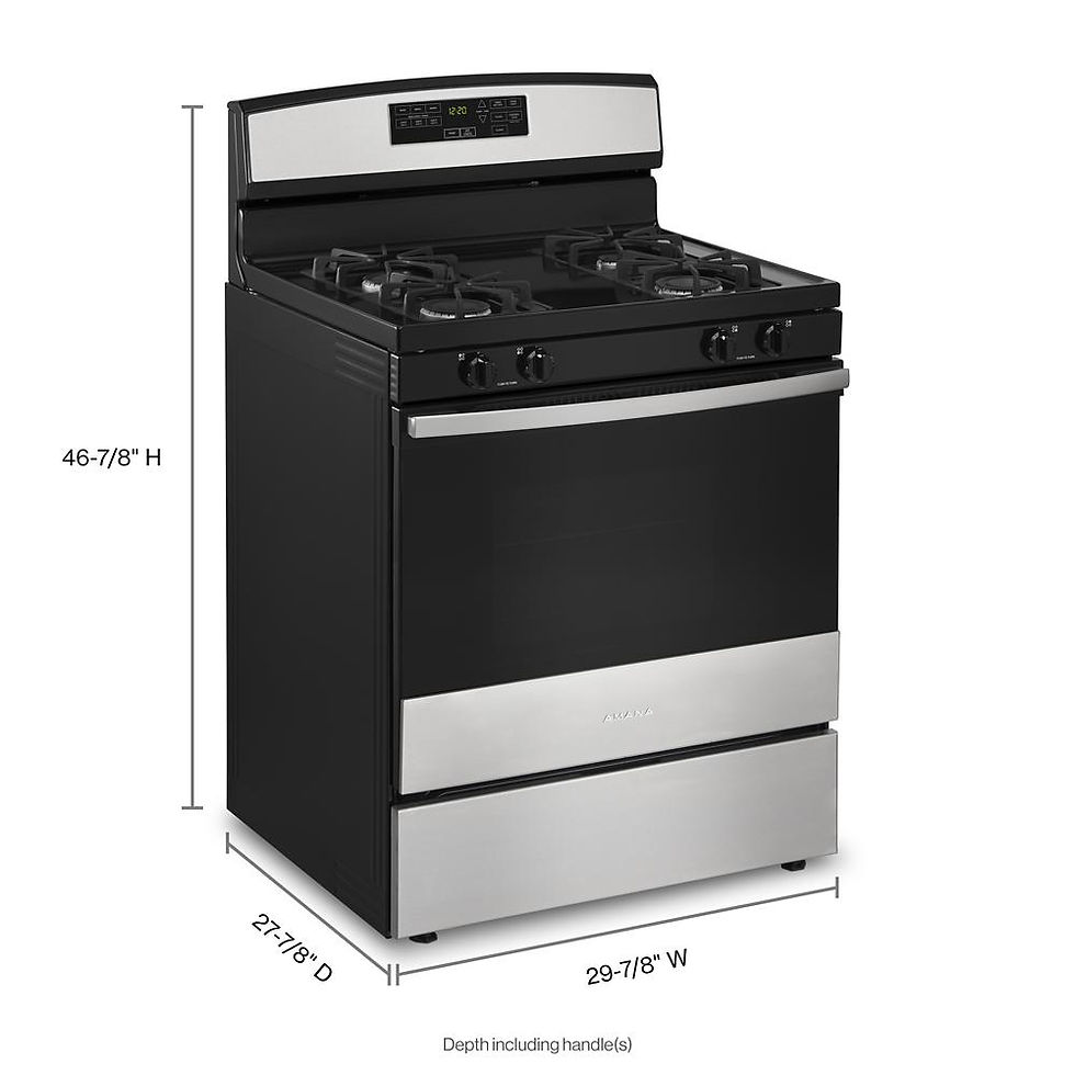 Thumbnail: Amana 30" Gas Range with Self-Clean Option