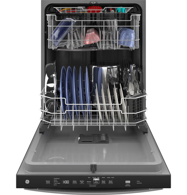 Thumbnail: GE® ENERGY STAR® Top Control with Plastic Interior Dishwasher & Sanitize Cycle