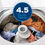 Thumbnail: GE® 4.5 cu. ft. Capacity Washer with Stainless Steel Basket and Cold Plus