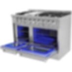 Thumbnail: Thor Kitchen Dual Fuel Range in Stainless Steel