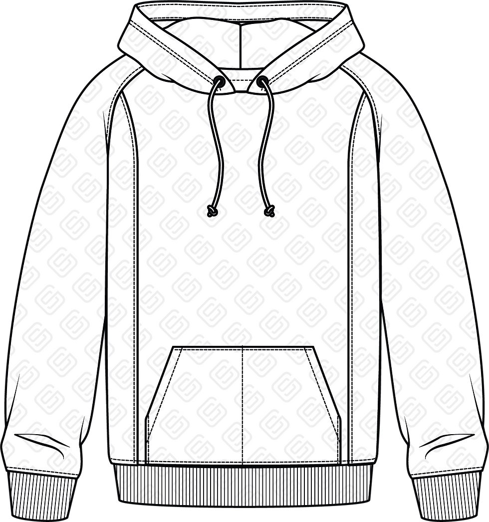 Raglan Panel Hoodie
