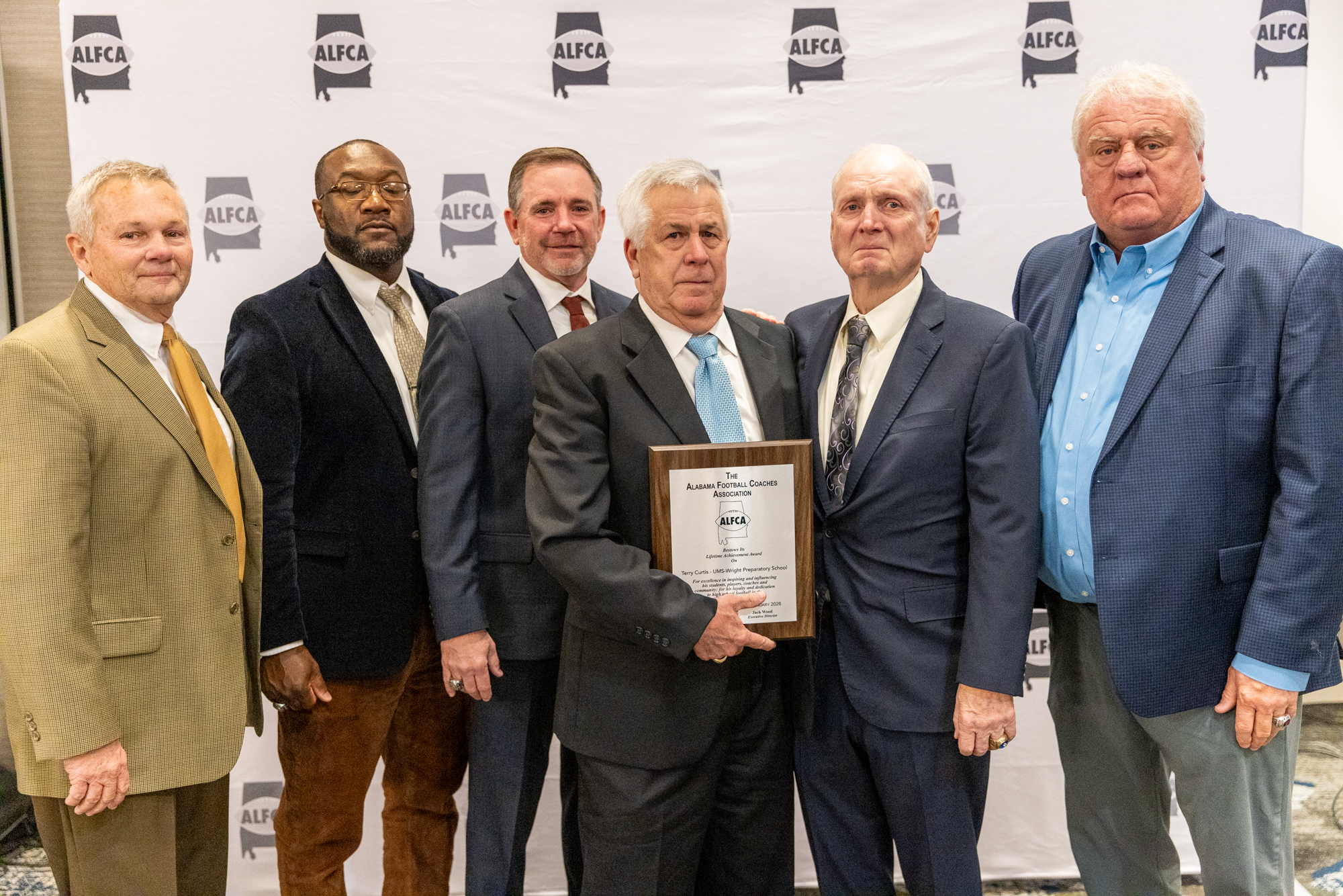Terry Curtis at an ALFCA Awards Banquet