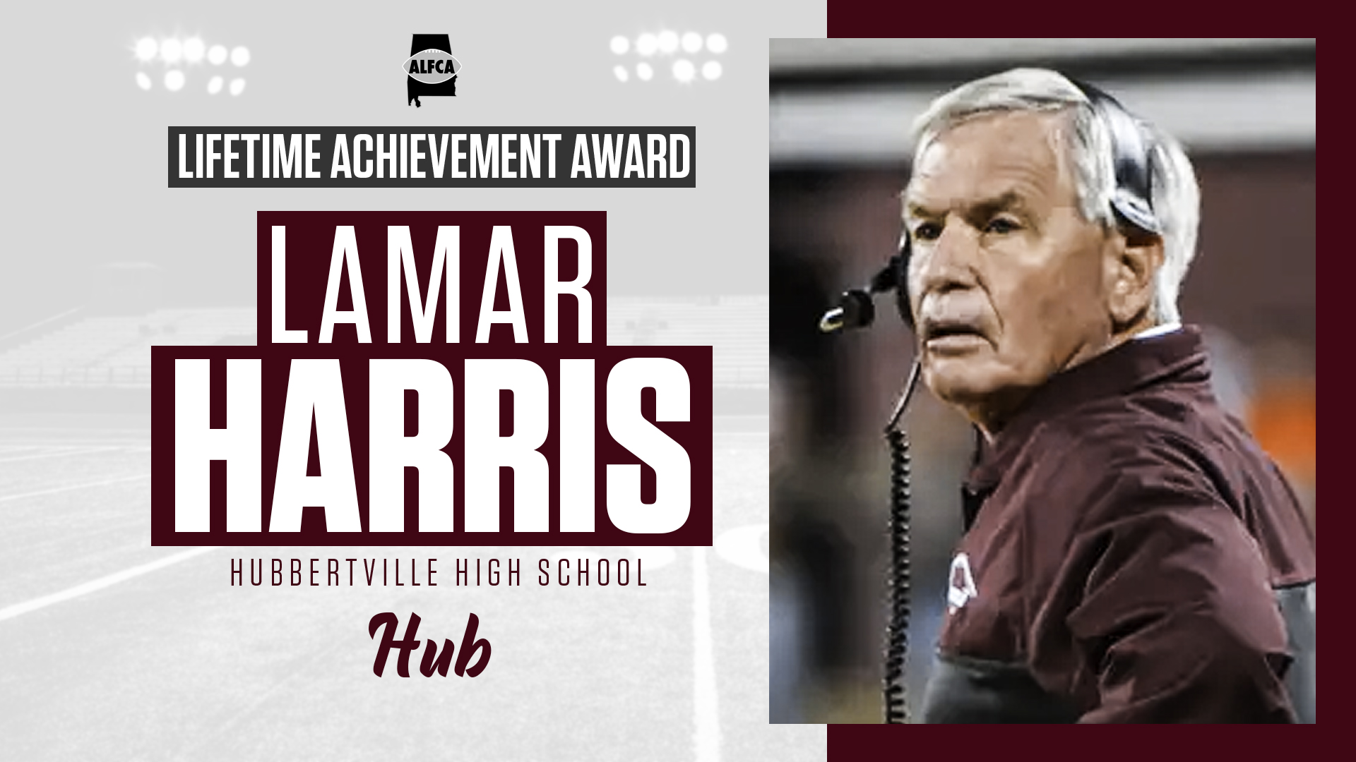 Lamar Harris, ALFCA Lifetime Achievement Award formal portrait