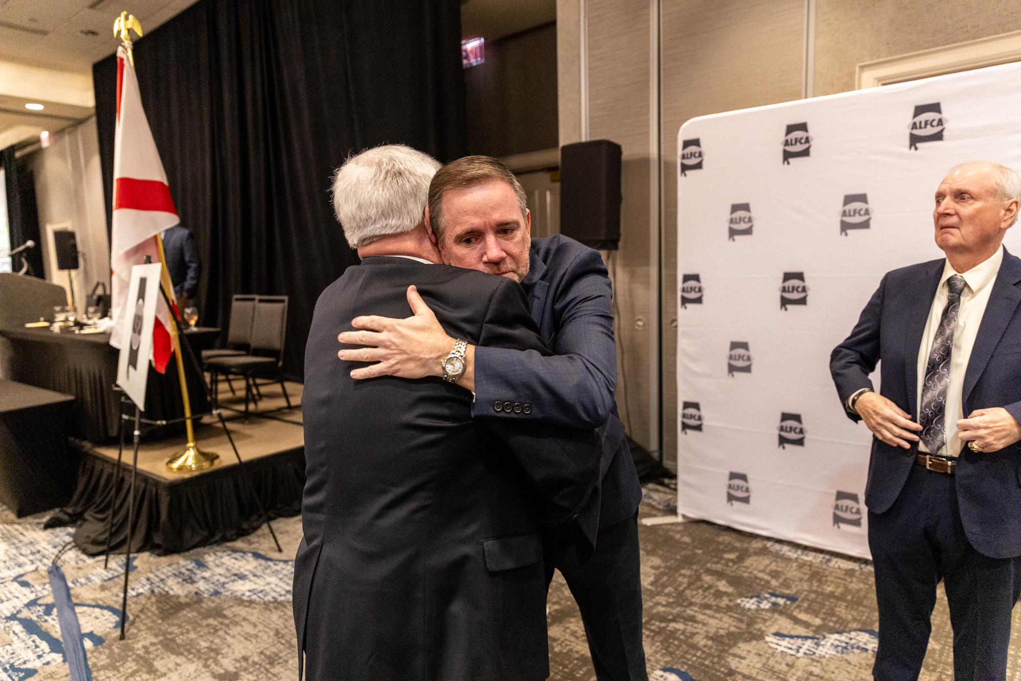 Terry Curtis at an ALFCA Awards Banquet