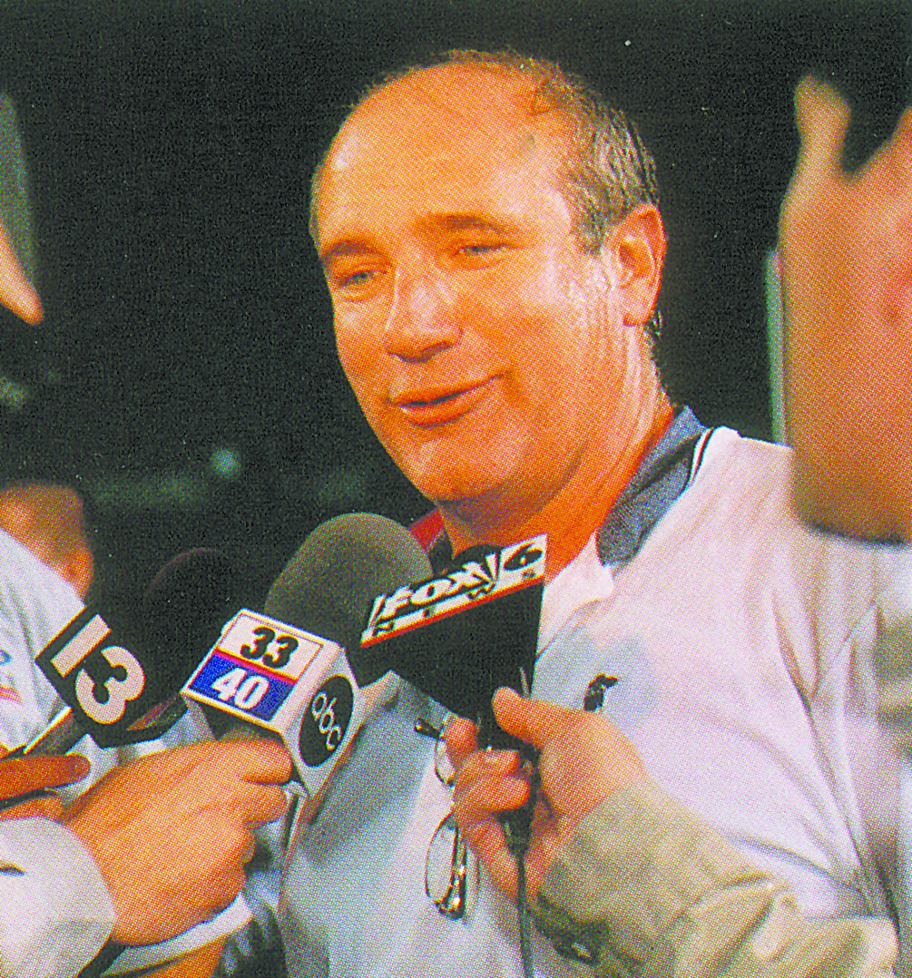 Buddy Anderson during his coaching career