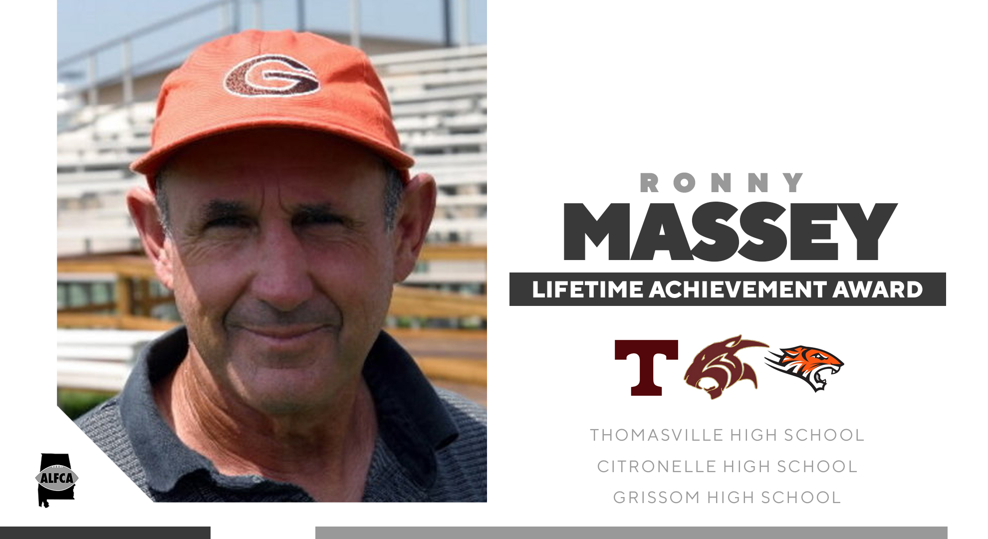 Ronny Massey, ALFCA Lifetime Achievement Award formal portrait