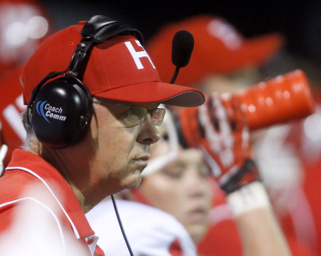 Hal Riddle during his coaching career