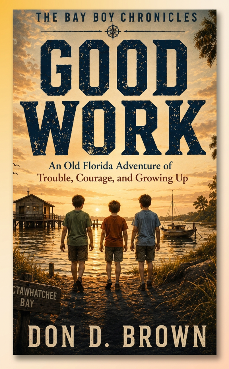 Good Work front cover by Don D. Brown, Bay Boy Chronicles Book 1, EPUB eBook edition