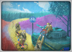 Yellow brick road