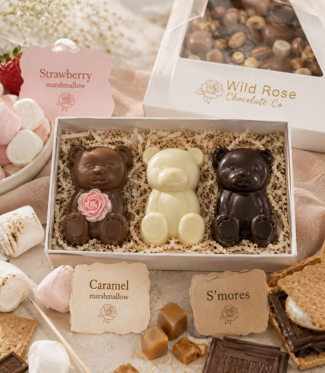 Bear Hug- Chocolate Bear Set