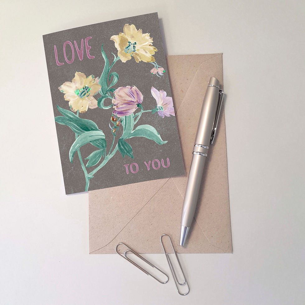 Thumbnail: Greeting Card - Love To You - Liana