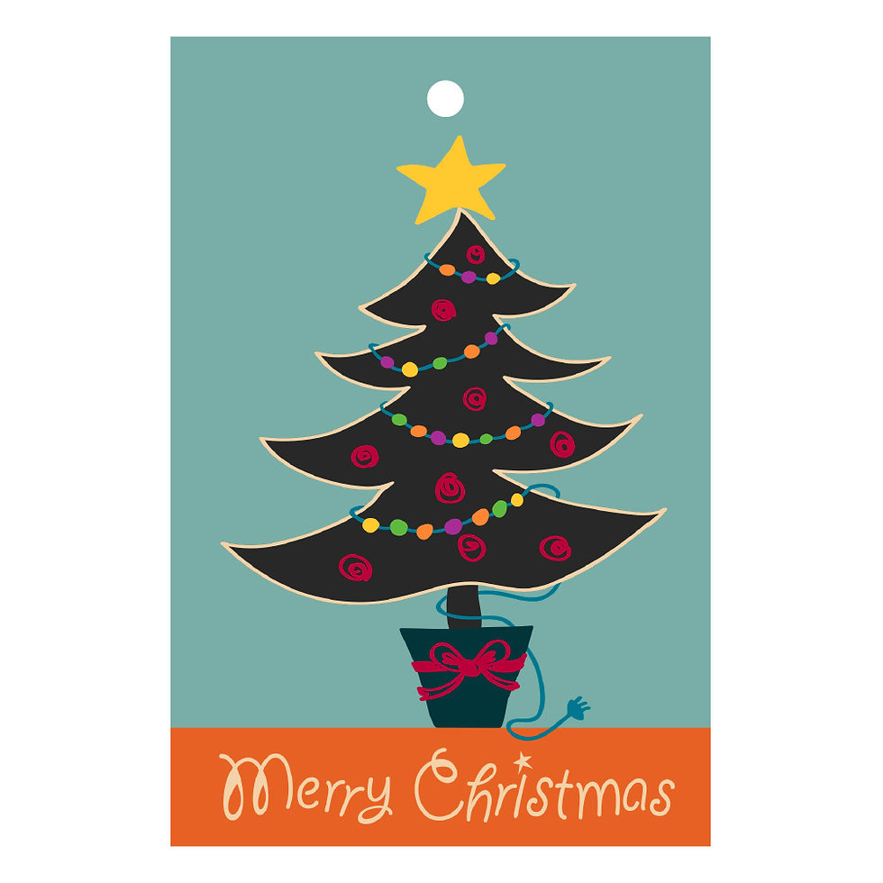 Thumbnail: Xmas Tree Baubles 10 - Gift Tags