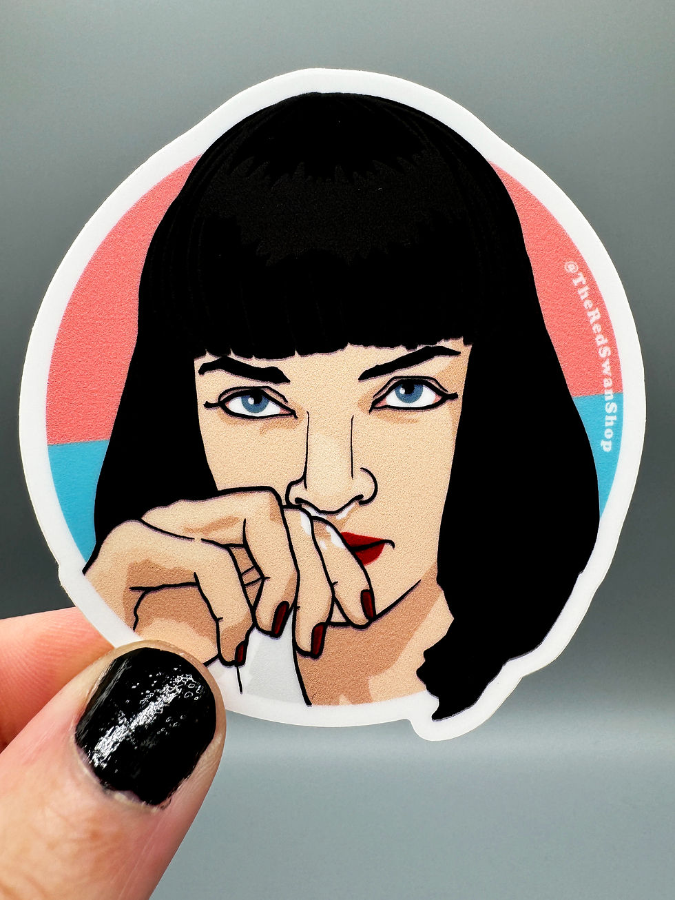 Thumbnail: Vinyl Decal - Pulp Fiction - Mia Wallace