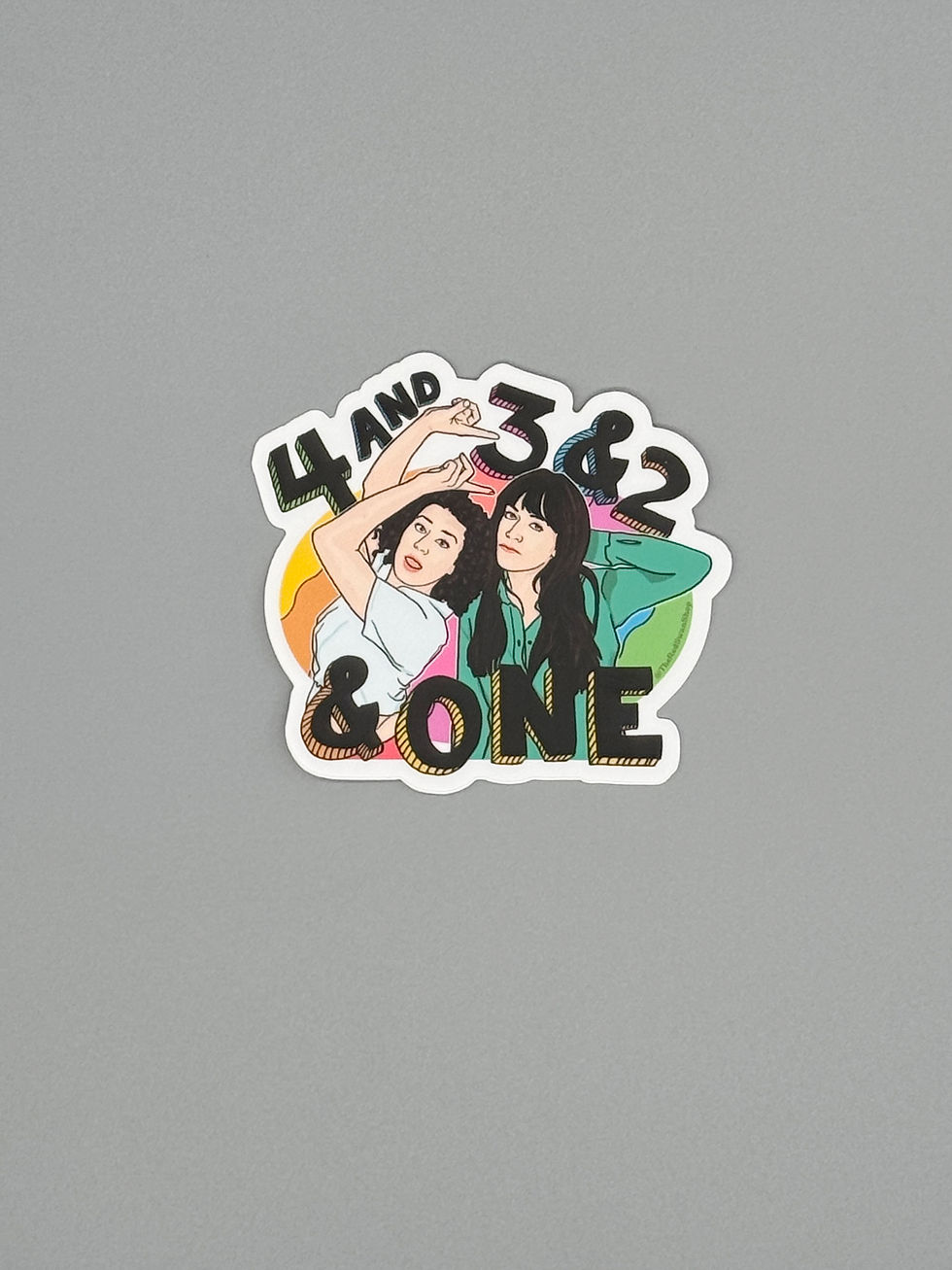 Thumbnail: Vinyl Decal - Broad City - Ilana and Abbi