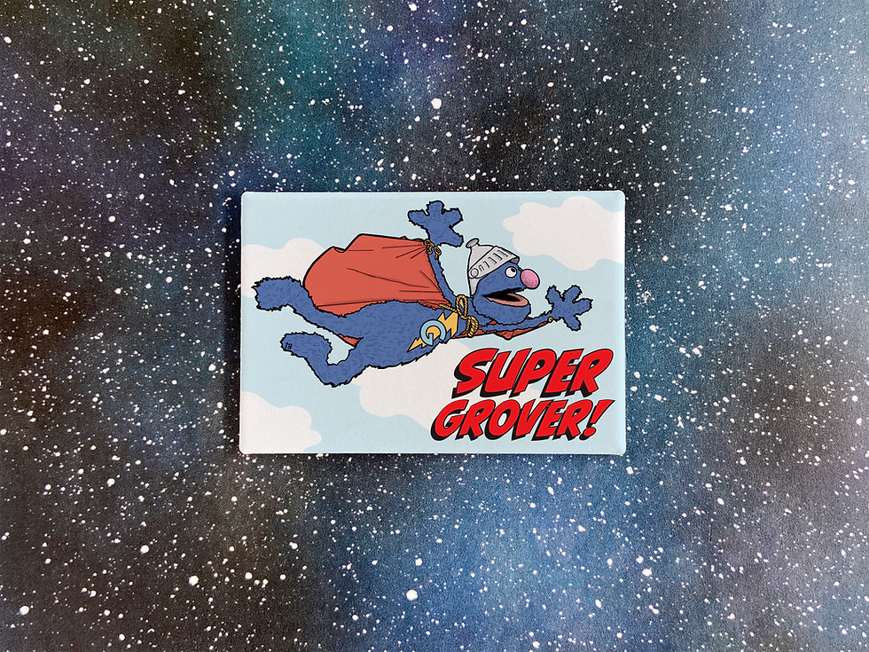 Thumbnail: Super Grover Souvenir Magnet