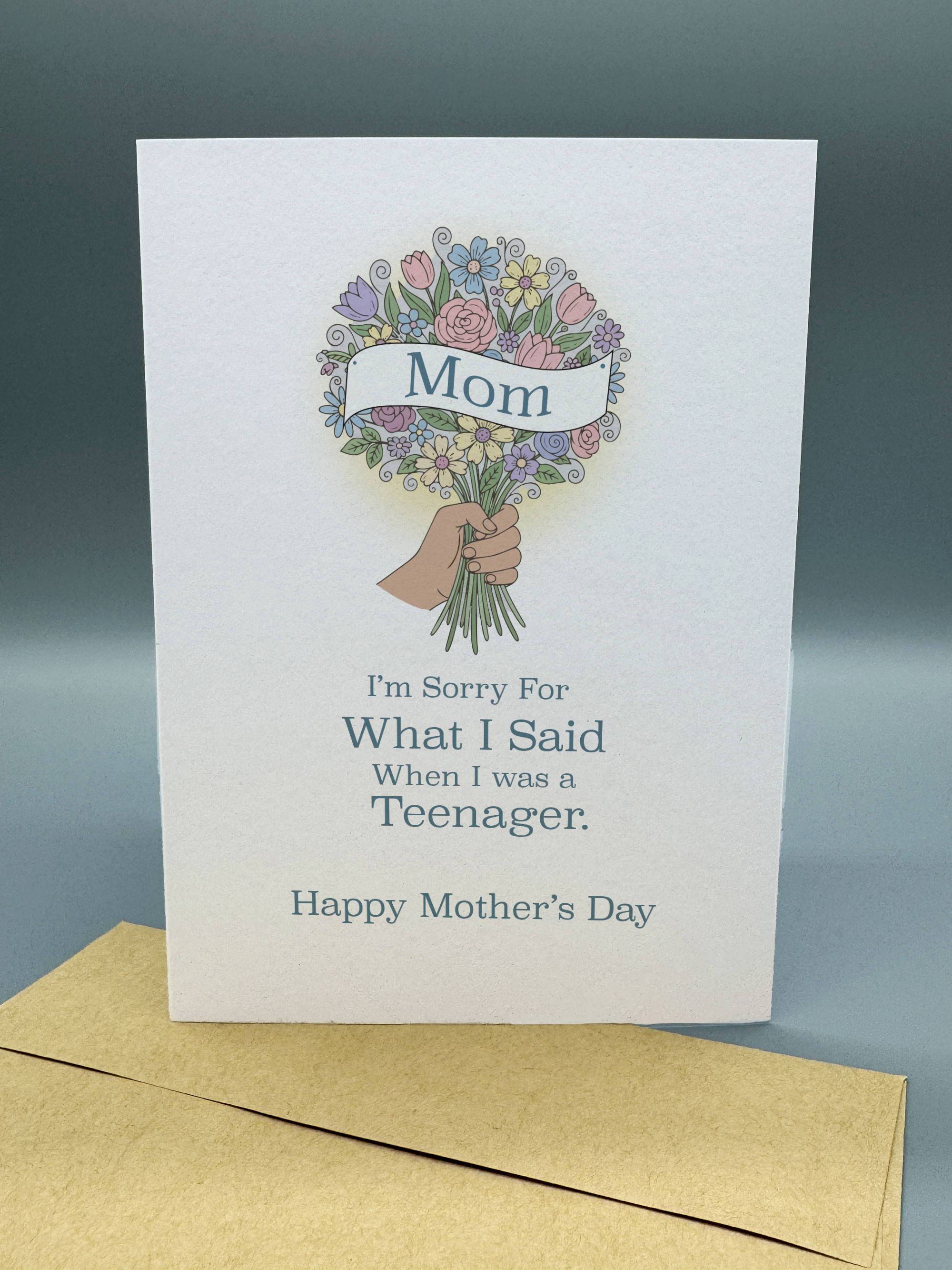 Teenager– Funny Mother's Day Card | The Red Swan Shop