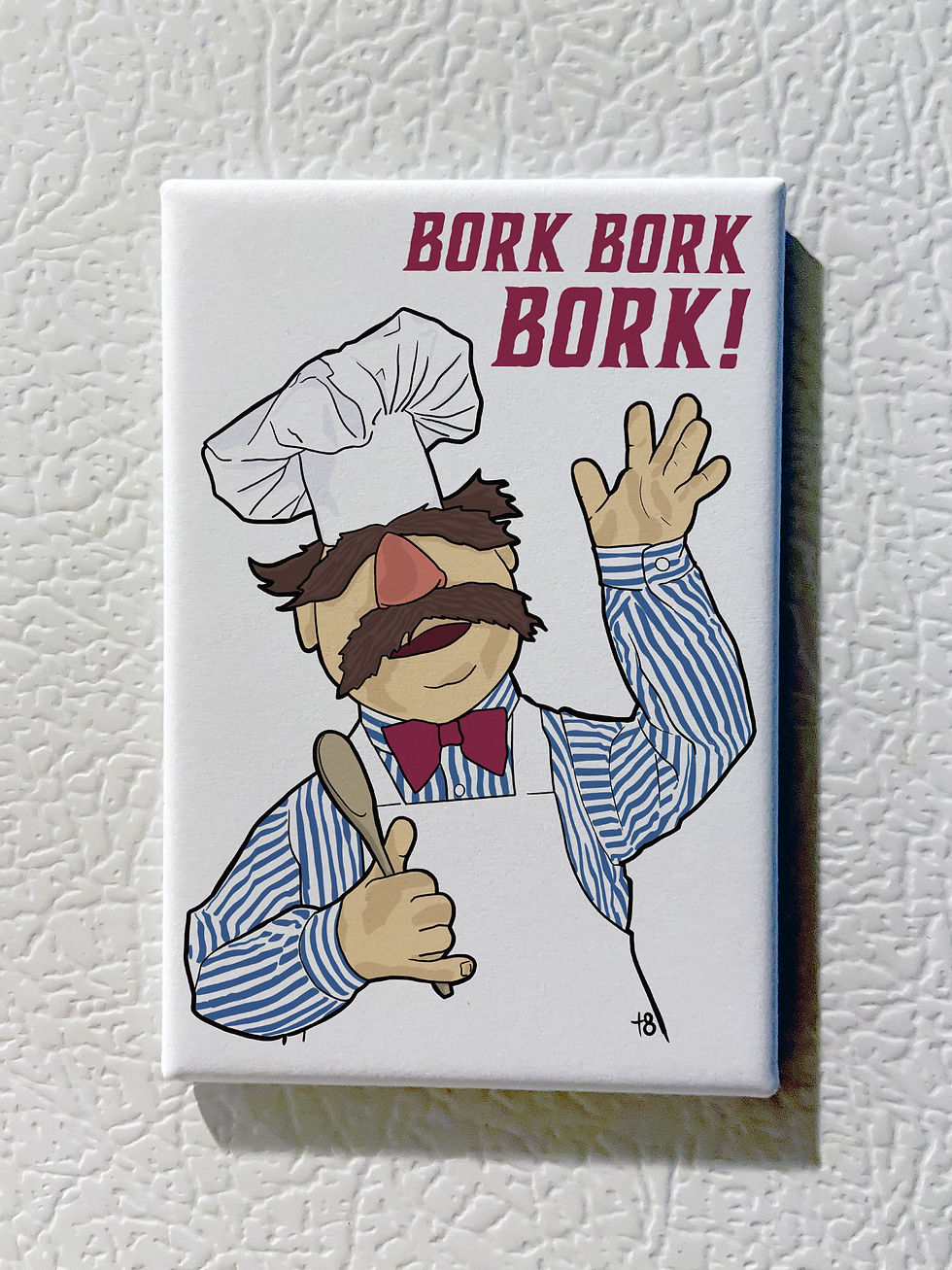 Swedish Chef Souvenir Magnet - The Muppets