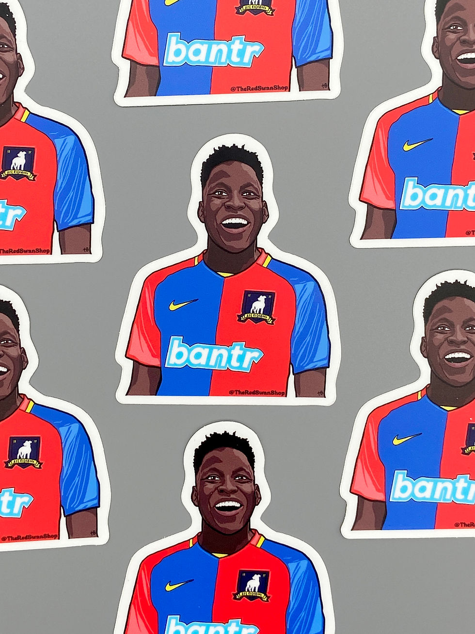 Thumbnail: Vinyl Decal -Ted Lasso - Sam Obisanya
