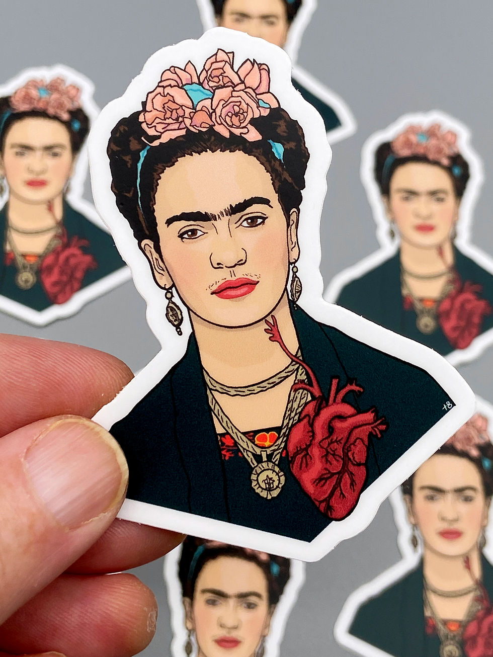 Thumbnail: Vinyl Decal - Frida Kahlo