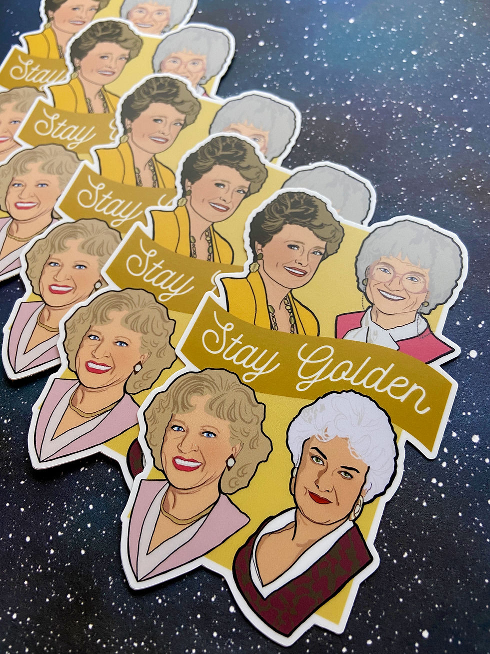 Thumbnail: Vinyl Decal - Stay Golden