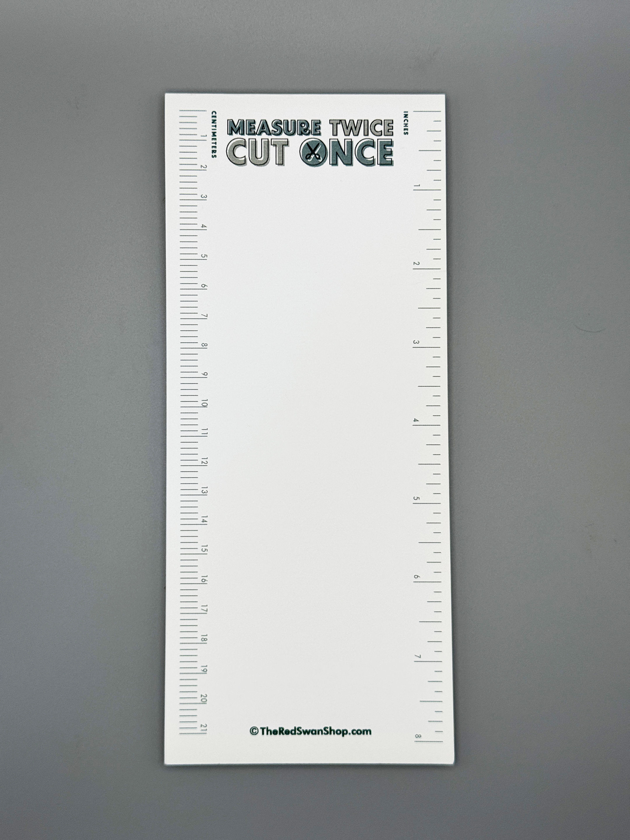 Stationery - Notepad - Magnetic - Measure Twice