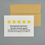 Thumbnail: Greeting Card - 5 Star Review - Partner